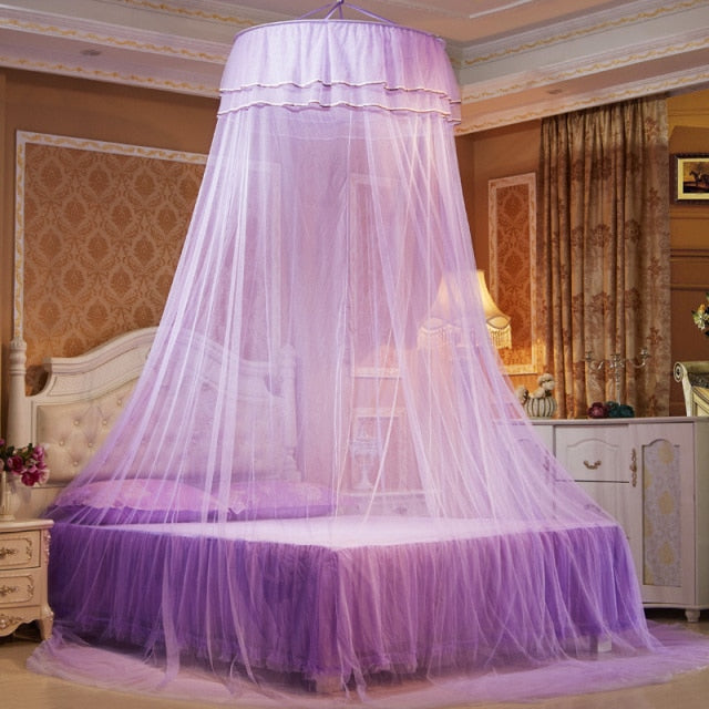 Bed Canopy Double Colors Hung  Mosquito Net