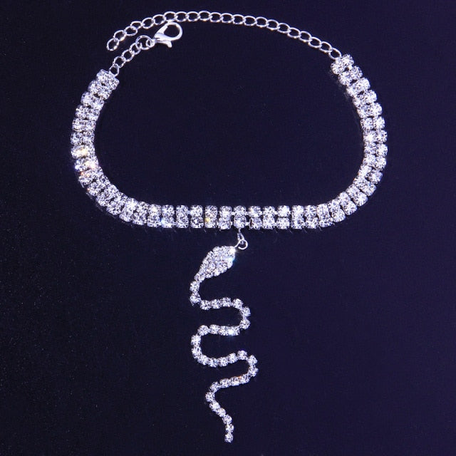 1PCS Boho Cute Fashion Snake Anklet Chain