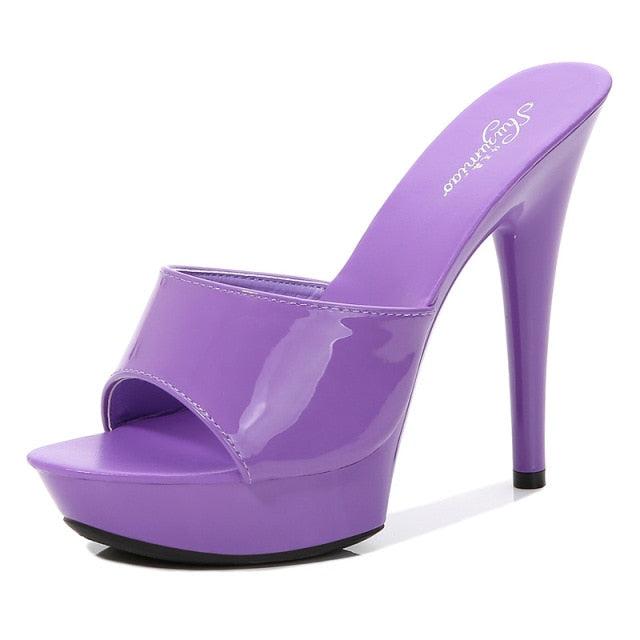 Candy Color Woman Wedding Shoes