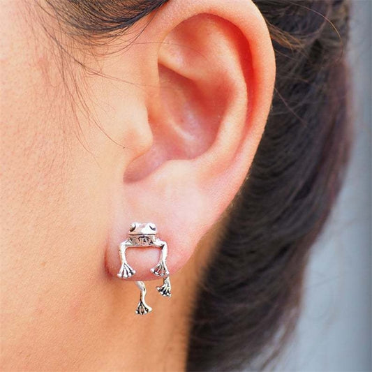 Cute Frog Earrings For Women