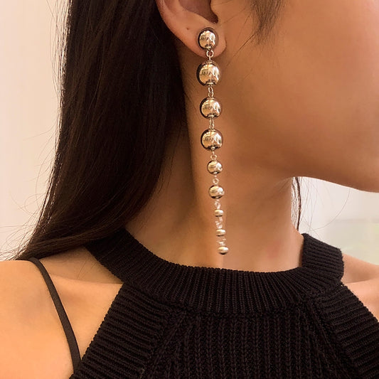 CCB Material Beads Drop Earrings For Women