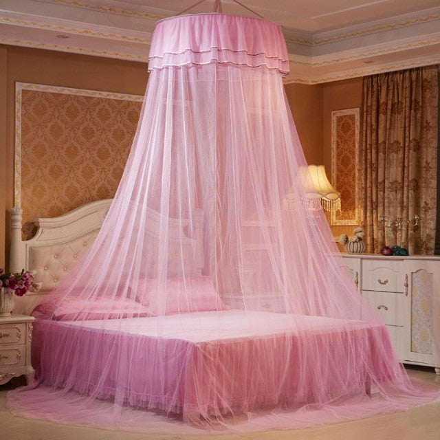 Bed Canopy Double Colors Hung  Mosquito Net