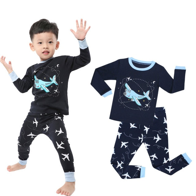 Cotton Boys Sleepwear Suit