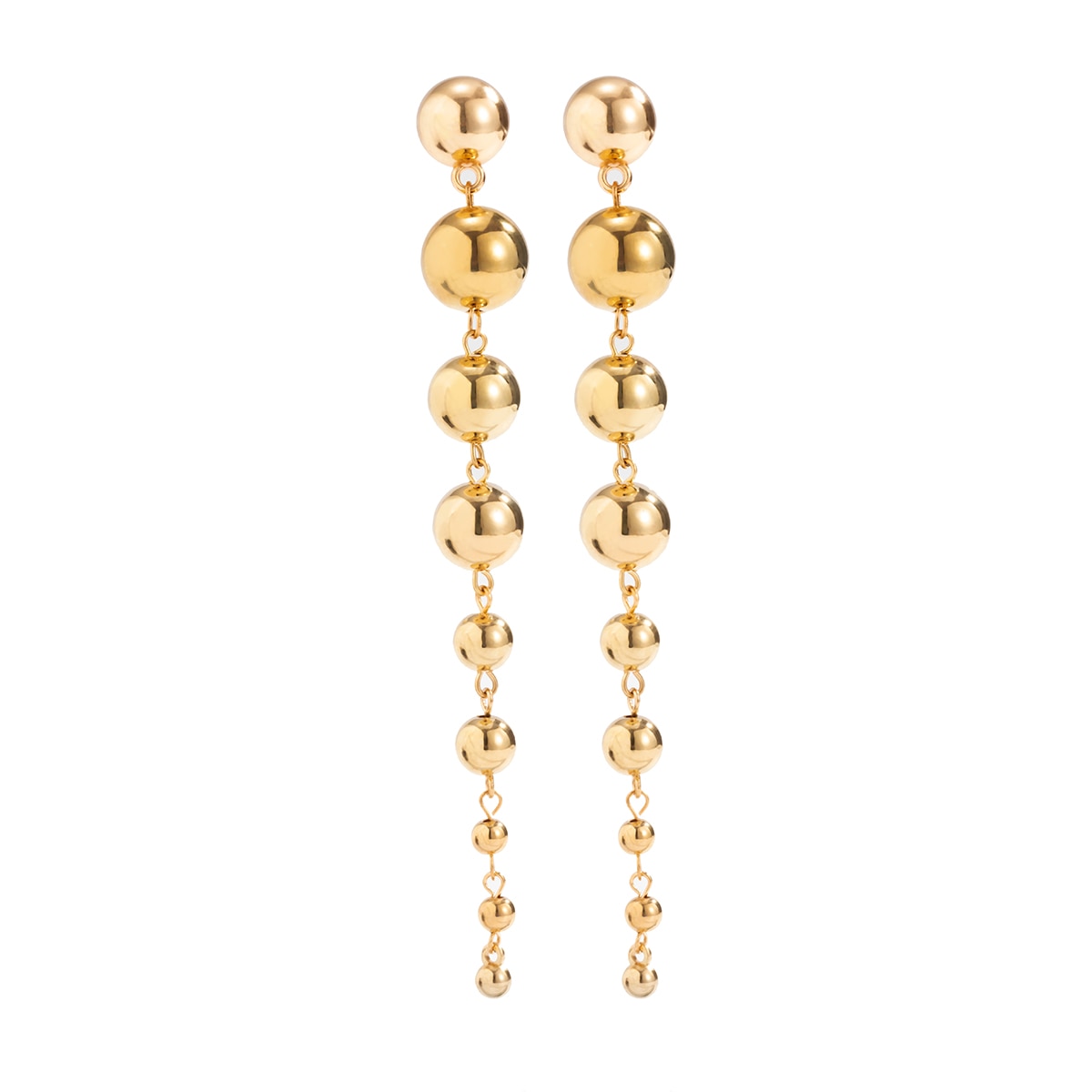 CCB Material Beads Drop Earrings For Women