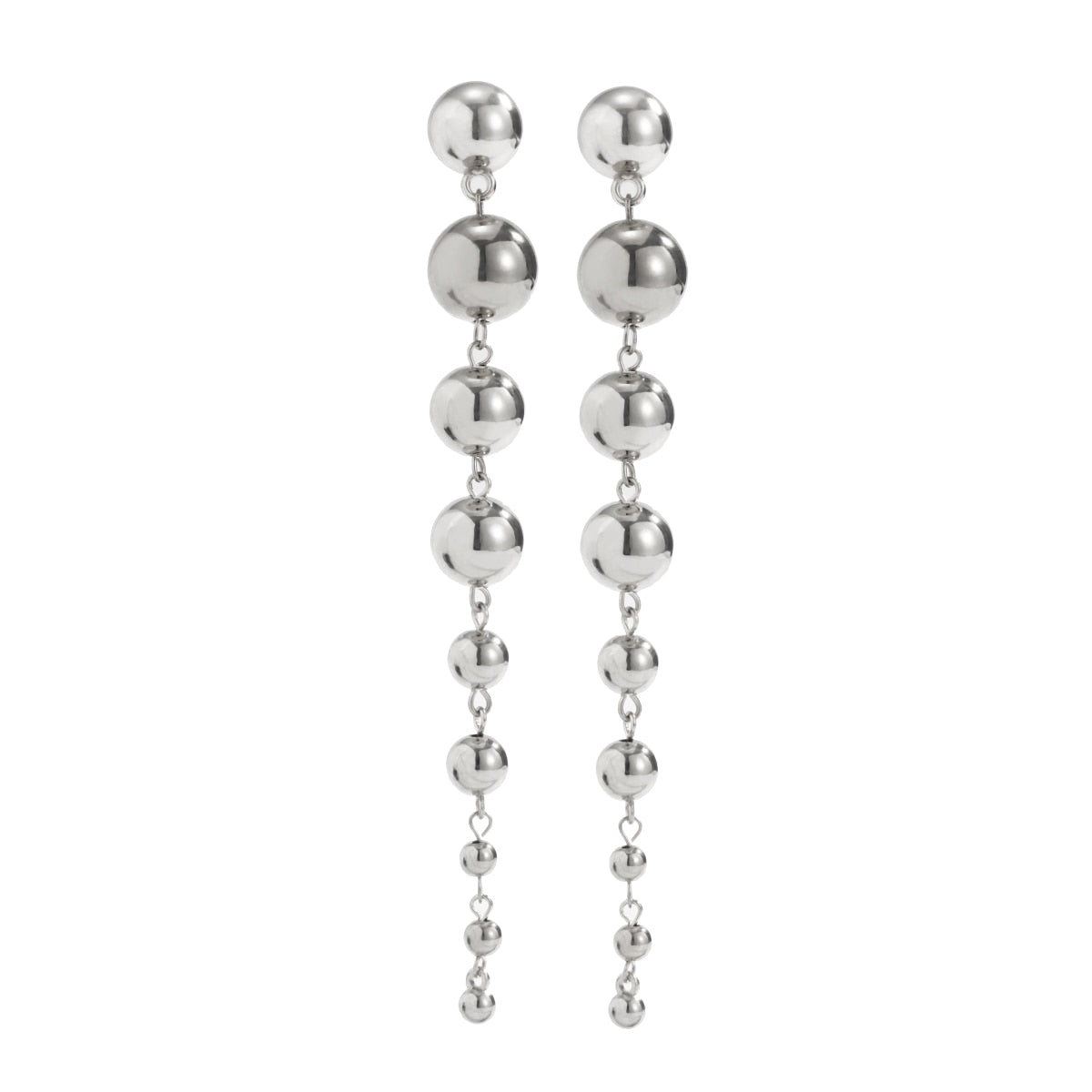 CCB Material Beads Drop Earrings For Women