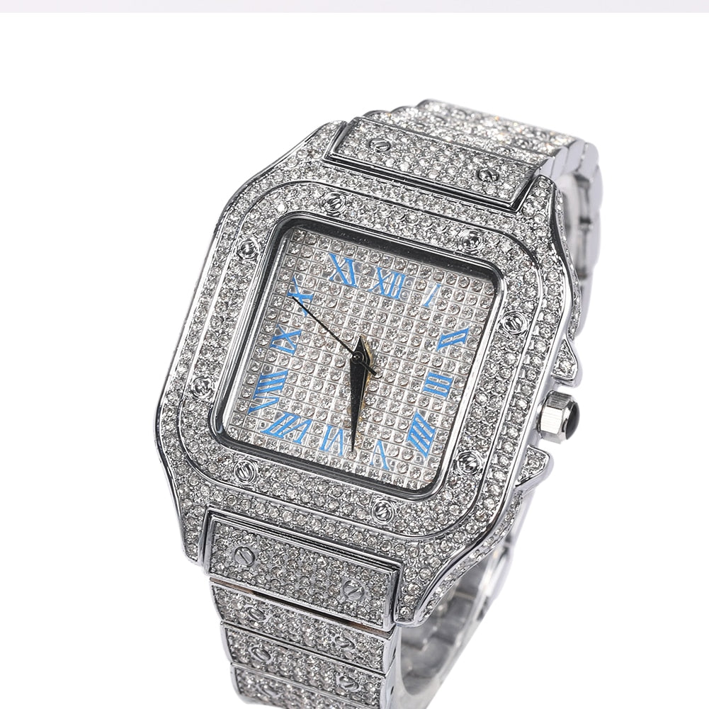 THE BLING KING Iced Out Men Watch